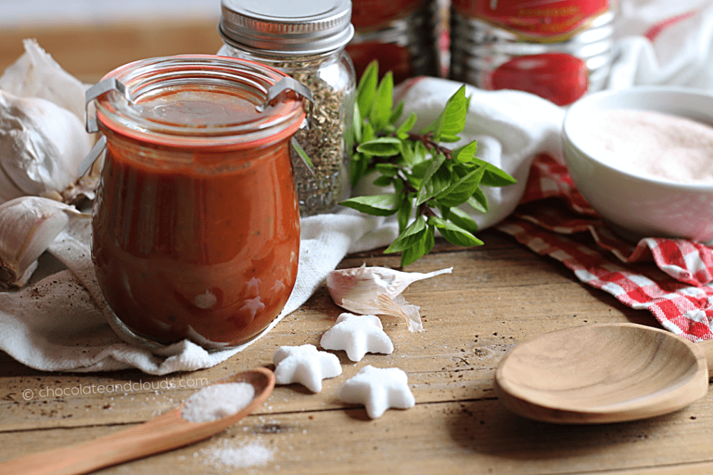Tomatensauce auf Vorrat einkochen einfaches Rezept